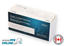 Load image into Gallery viewer, Picture of Artron Rapid COVID-19 Antigen Test Made in Canada (5 - Pack). Shop ppeonline.ca