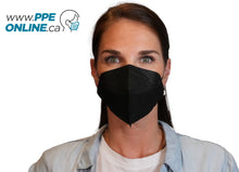 Load image into Gallery viewer, Black KN95 Masks Canada Pack of 50
