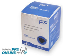 Load image into Gallery viewer, Box of Black kn95 masks