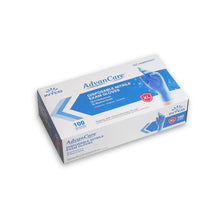Load image into Gallery viewer, Blue Nitrile Examination AdvanCare Gloves (Medical, Dental, Labs, Vets) 4 Mil