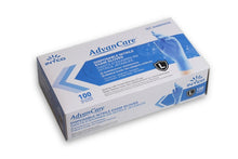 Load image into Gallery viewer, Intco Blue Nitrile Gloves boxes by AdvanCare, neatly arranged,showcasing their premium quality for medical and industrial use