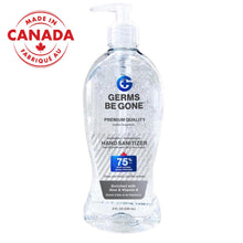 Load image into Gallery viewer, Germs Be Gone 75% Ethyl Alcohol, Hand Sanitizer GEL - PPE ONLINE