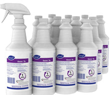 Load image into Gallery viewer, case of 12 of 946ML Oxivir Disinfectant Spray bottle prominently displayed, showcasing its label and trigger spray nozzle