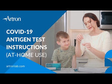 Load and play video in Gallery viewer, Artron Rapid COVID-19 Antigen Test Made in Canada (5 - Pack) * Exp. Dec 2026*