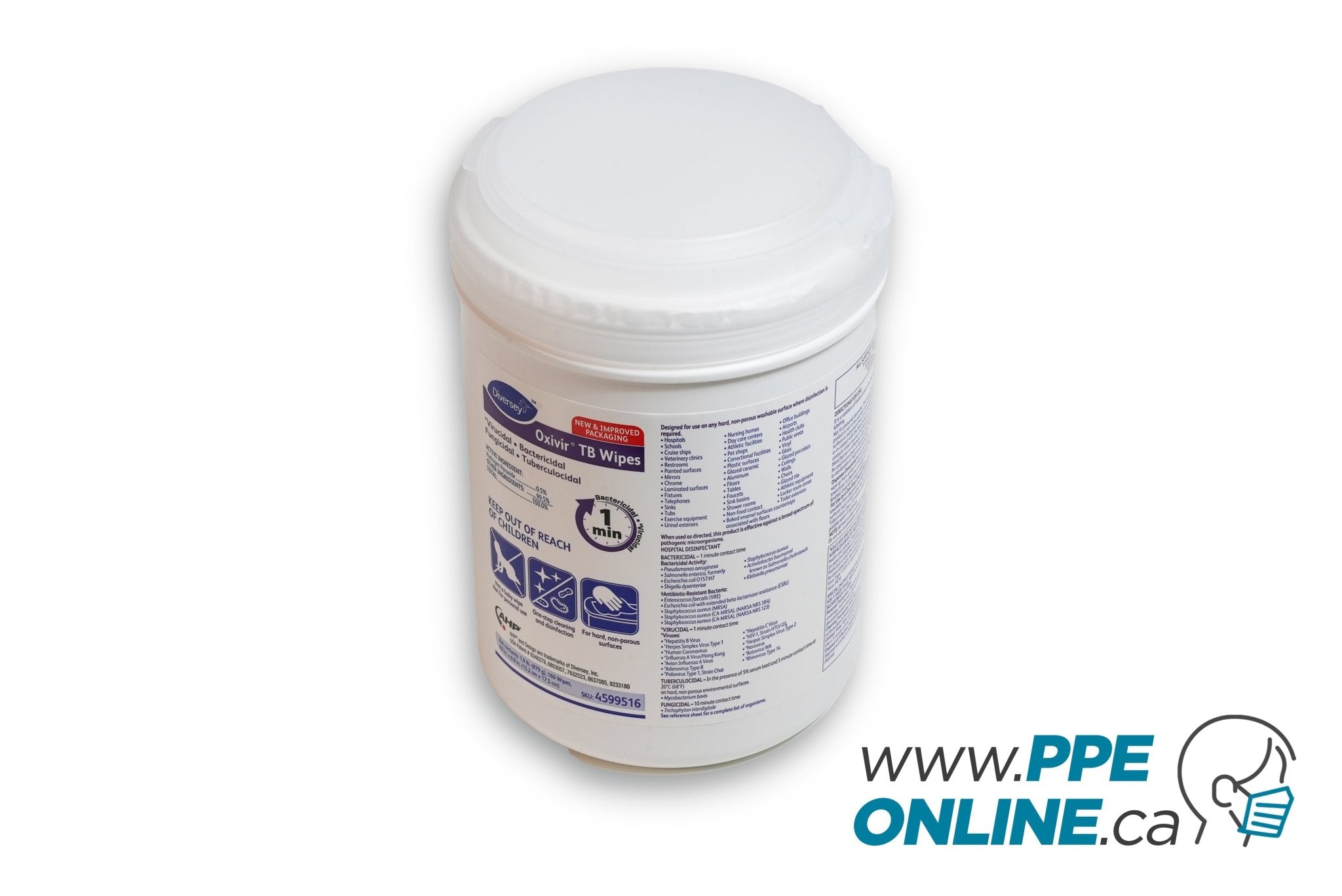 oxivir wipes. PPEOnline.ca