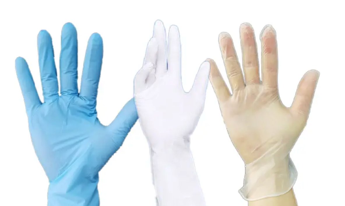  A side-by-side comparison of a latex glove and a nitrile glove, highlighting the key differences between the two materials to help readers determine the best choice for their personal protective equipment needs.