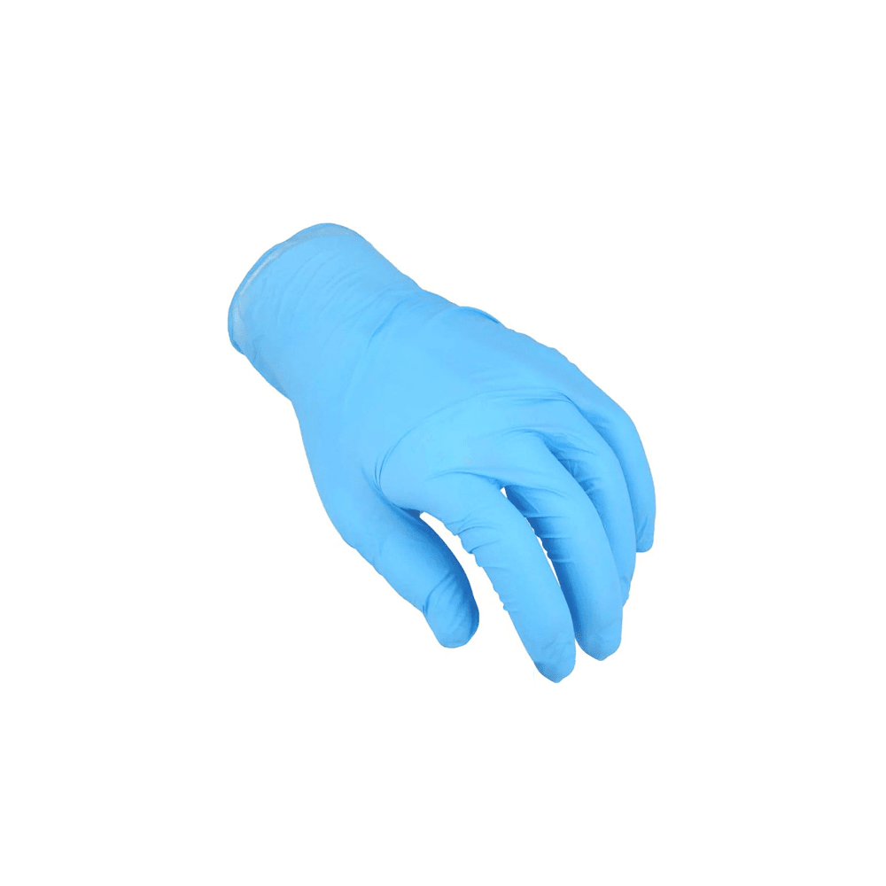 Nitrile glove boxes and cases for clinic reordering