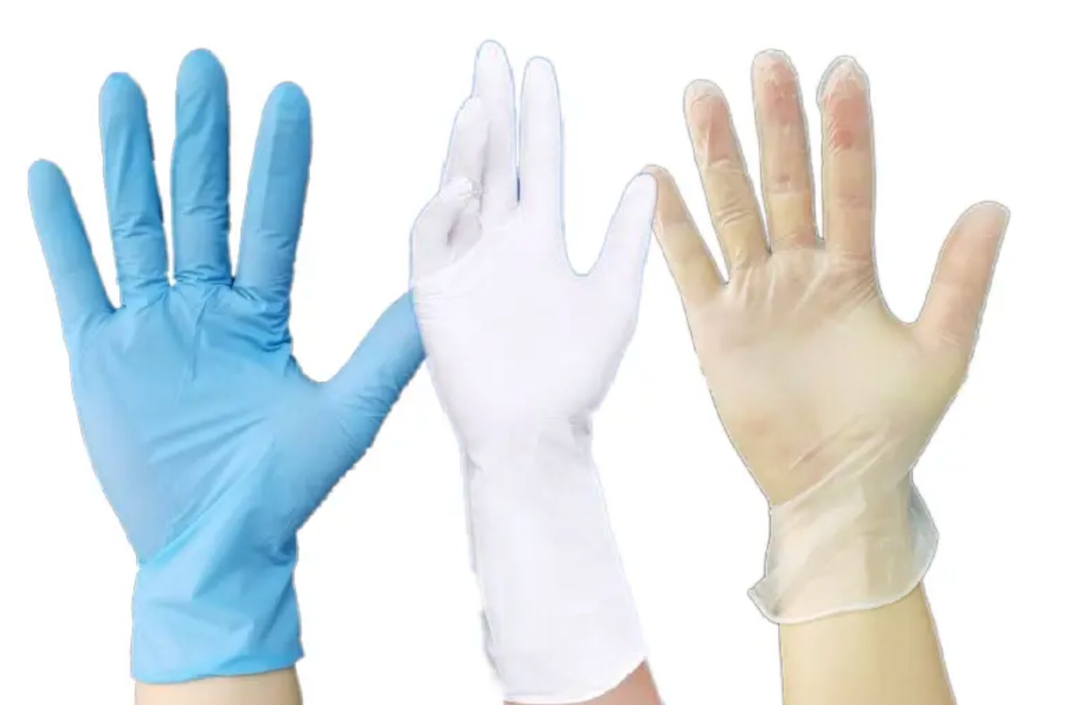 disposable vinyl gloves performing a laboratory experiment, highlighting the importance of PPE in handling hazardous materials