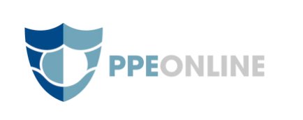 Banner on www.ppeonline.ca highlighting free shipping across Canada for all personal protective equipment (PPE) orders. The image features a delivery truck graphic with a map of Canada in the background, symbolizing nationwide service.