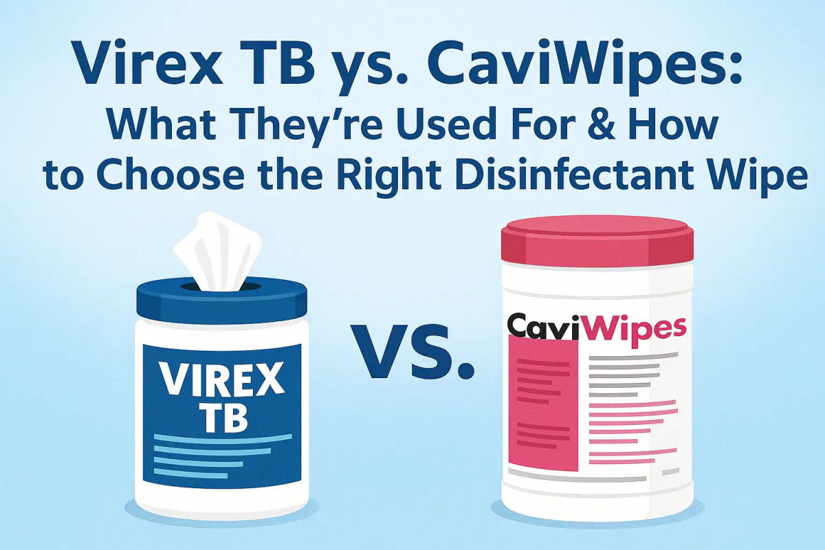 Virex TB vs. CaviWipes: What Purpose They're Used For