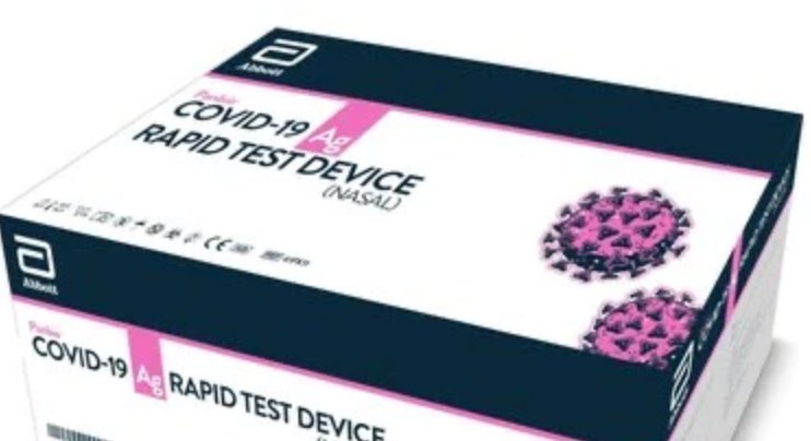 The blog post includes an excerpt explaining the importance of rapid Covid testing and its availability at PPE Online. 