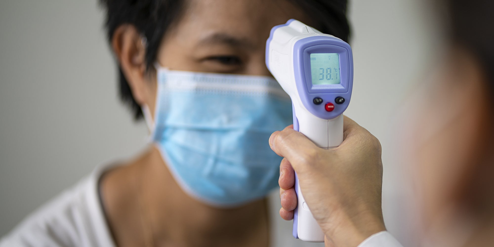 Digital and infrared thermometers for fast, accurate temperature readings in medical and home use