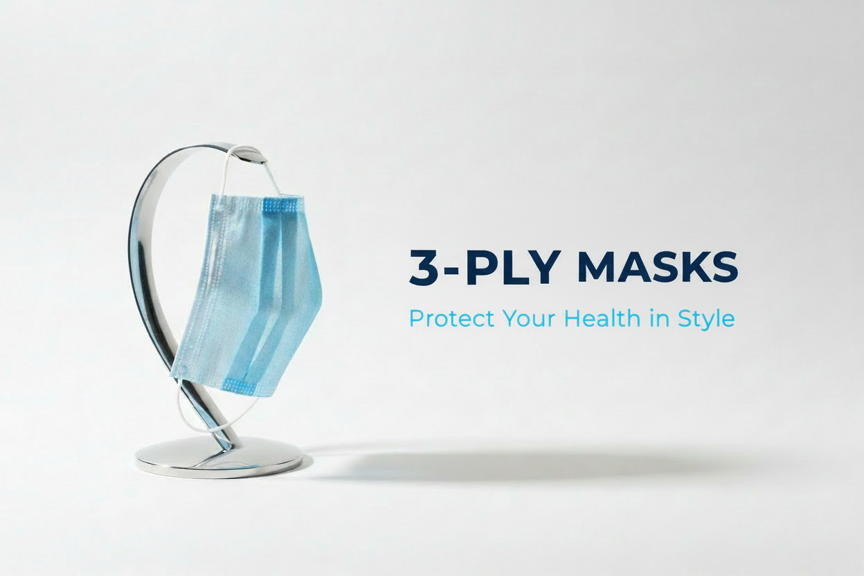 3-Ply Masks Banner