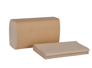 Kraft Pro Single fold Hand Towel - Natural CASE OF 16 X 250