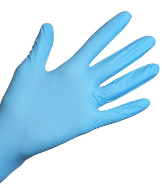 Image of Extra Small AdvanCare Nitrile Gloves prominently displayed, ideal for medical