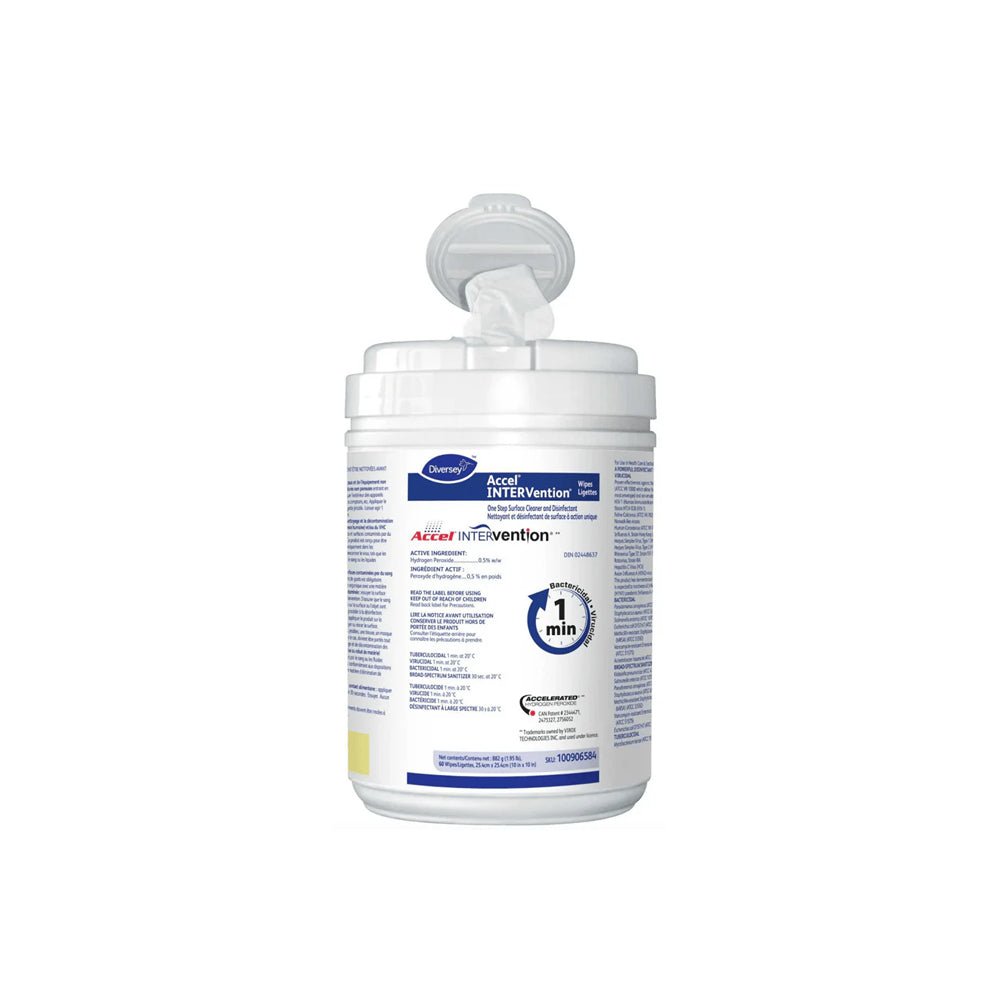 Accel Intervention Disinfectant Wipes (160 Count) | PPE Online