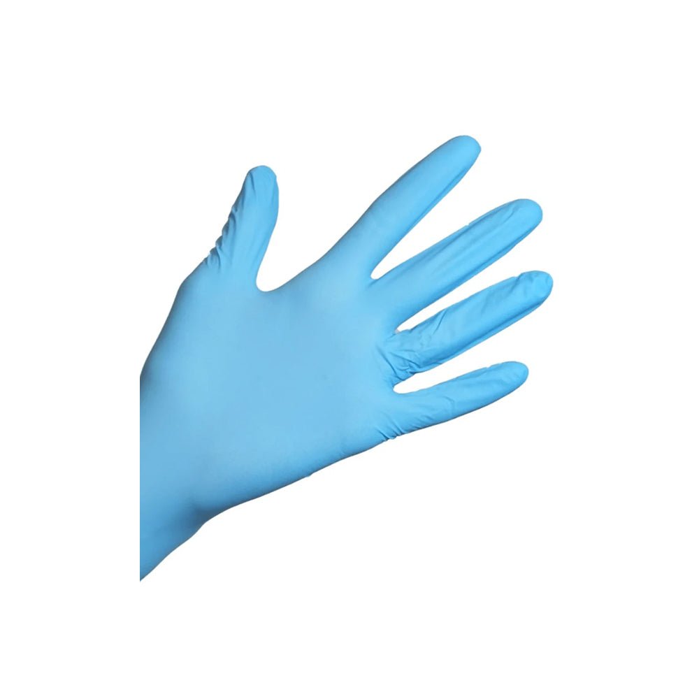 AdvanCare EXTRA SMALL Blue Nitrile Disposable Gloves (Medical, Dental, Labs, Vets)