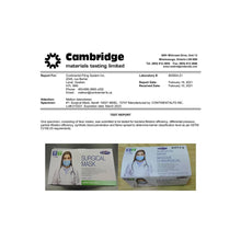 Load image into Gallery viewer, ASTM Level 1 Surgical Mask (Made in Canada) (50 per box)
