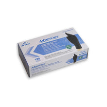 Load image into Gallery viewer, BLACK Nitrile EXAMINATION AdvanCare Gloves (Medical, Dental, Labs, Vets) 4 Mil
