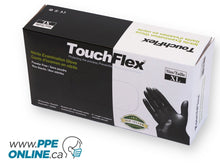 Load image into Gallery viewer, Black TouchFlex Nitrile Gloves

