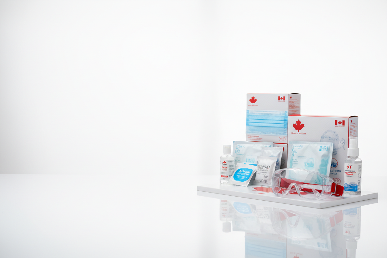 canadian-made-products-like-masks-tabs-and-medical and-eys-googles-and-this-content-position-onlyu-right-side 