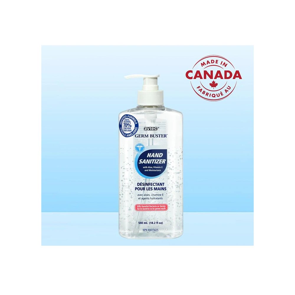 Gel Hand Sanitizer 70% (Made In Canada)