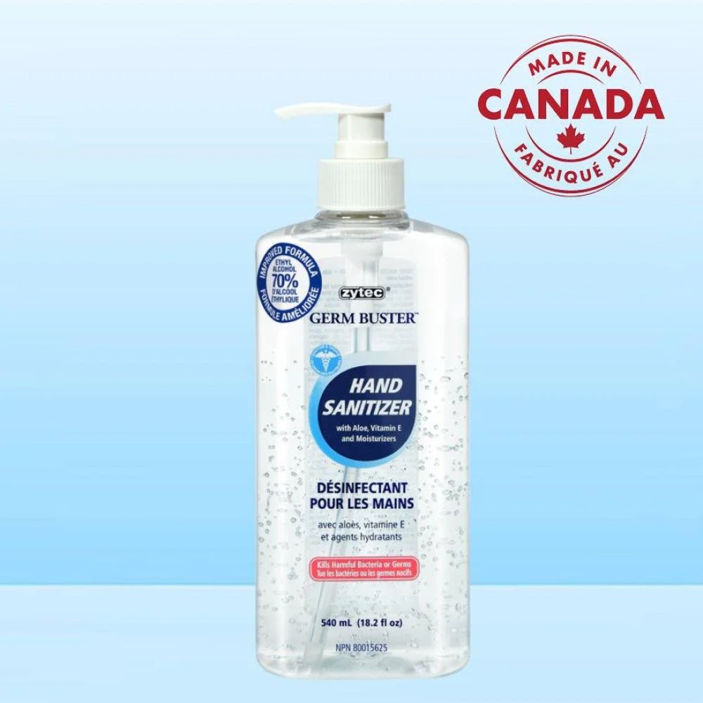 Gel Hand Sanitizer 70% (Made In Canada)