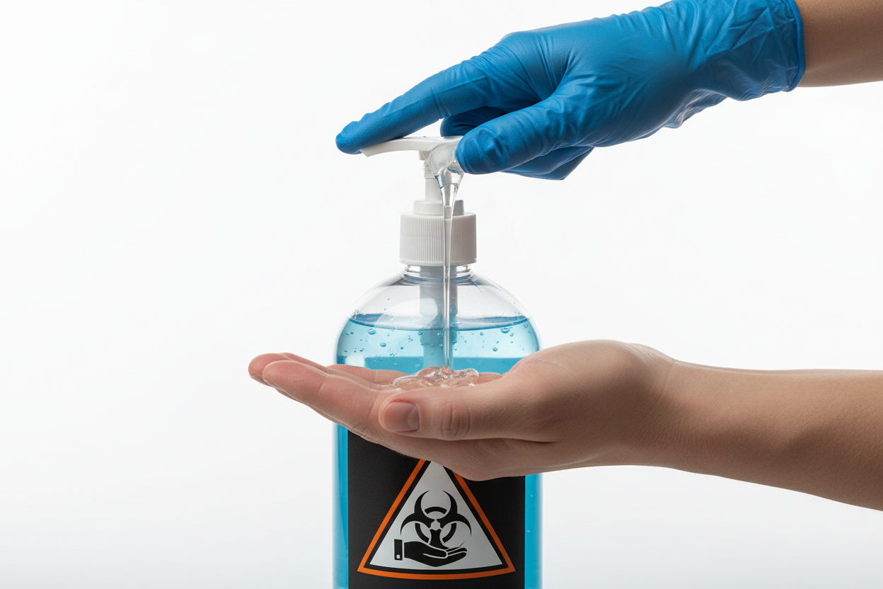 hand cenitizer pic with hand and cenitizer