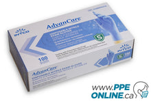 Load image into Gallery viewer, Intco Blue Nitrile Gloves boxes by AdvanCare, neatly arranged,showcasing their premium quality for medical and industrial use
