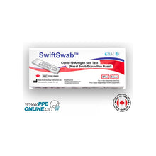 Load image into Gallery viewer, SwiftSwab Rapid COVID-19 Antigen Test - 5 Pack **Exp. May 2026**
