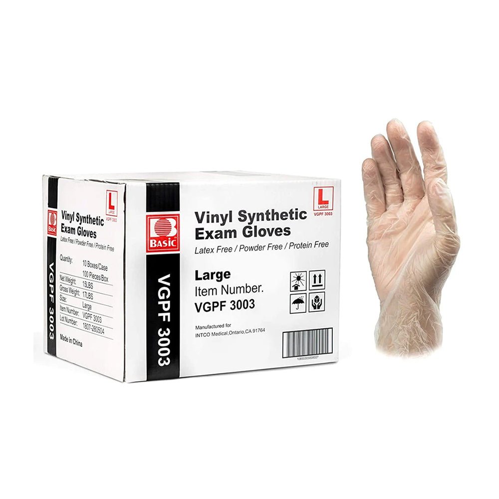 Vinyl Examination Disposal Gloves