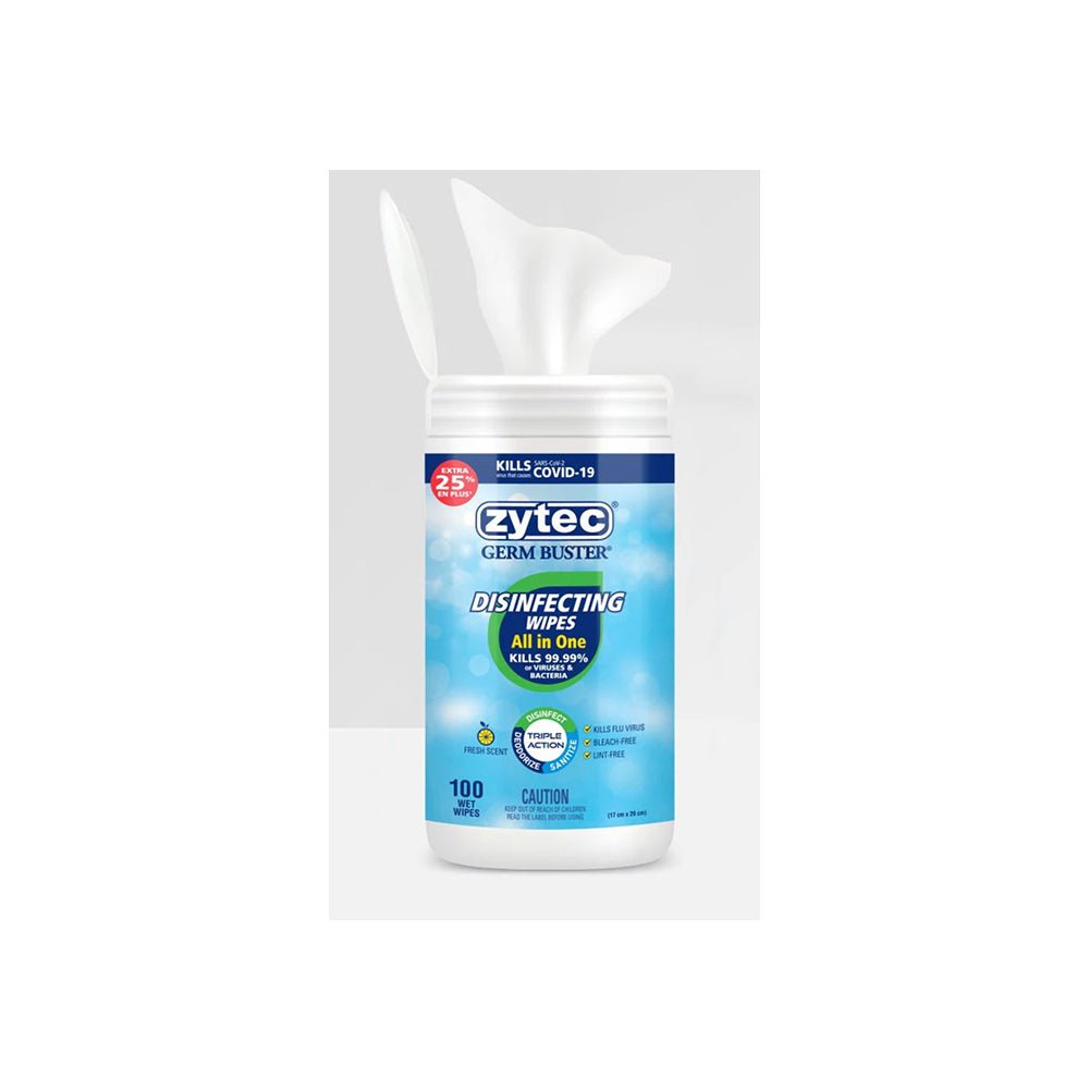 Zytec Disinfecting Wipes – All in One – 100 Wipes
