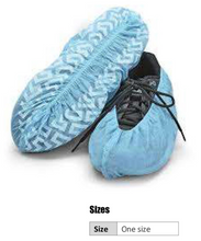 Load image into Gallery viewer, Polypropylene Shoe Covers with Non-Skid Tread (100 per bag)
