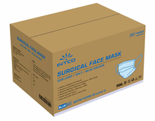 Load image into Gallery viewer, 3-ply Surgical Mask, 50 per box, with BFE &gt;98% for maximum protection, ideal for PPE use in medical settings, available for purchase online at PPE Online, your trusted source for PPE Supplies
